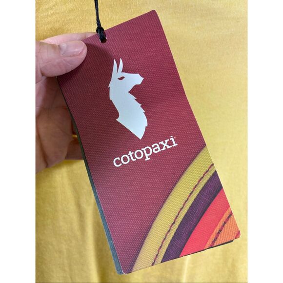 Cotopaxi NWT City Llama Organic T Shirt Denver  in Wheat Size M - Picture 7 of 7
